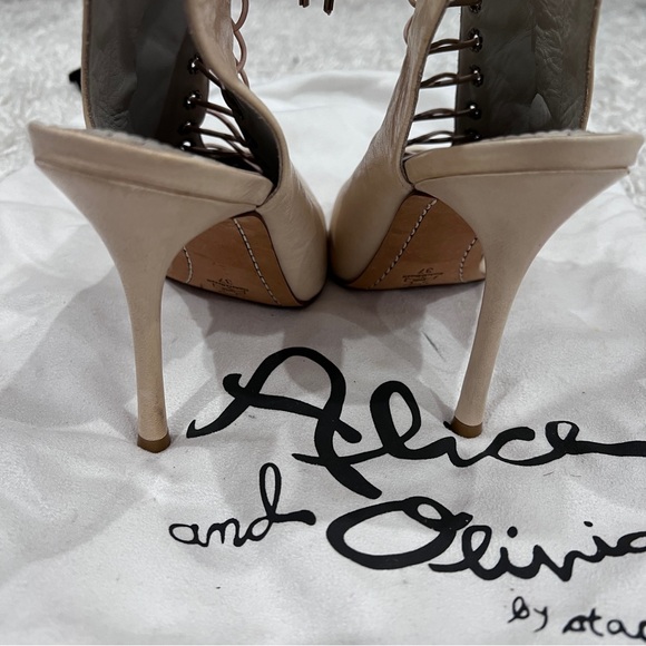 Alice and Olivia lace up booties - Picture 11 of 12